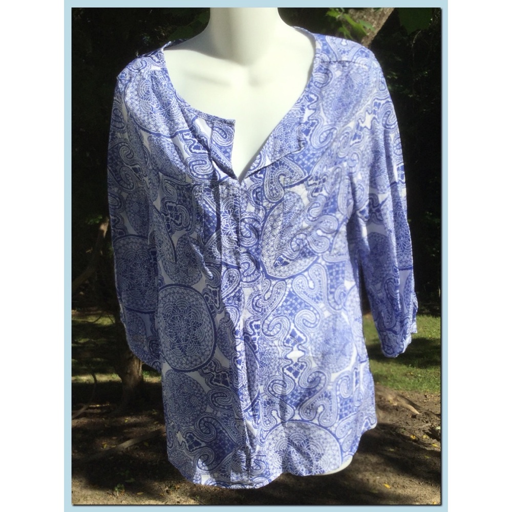Cotton/Silk blend Top